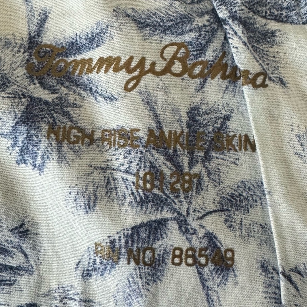 Tommy Bahama Indigo Palms™ Size 10/28 High-Rise Skinny Ankle Jean Style SW121109 - Picture 10 of 10
